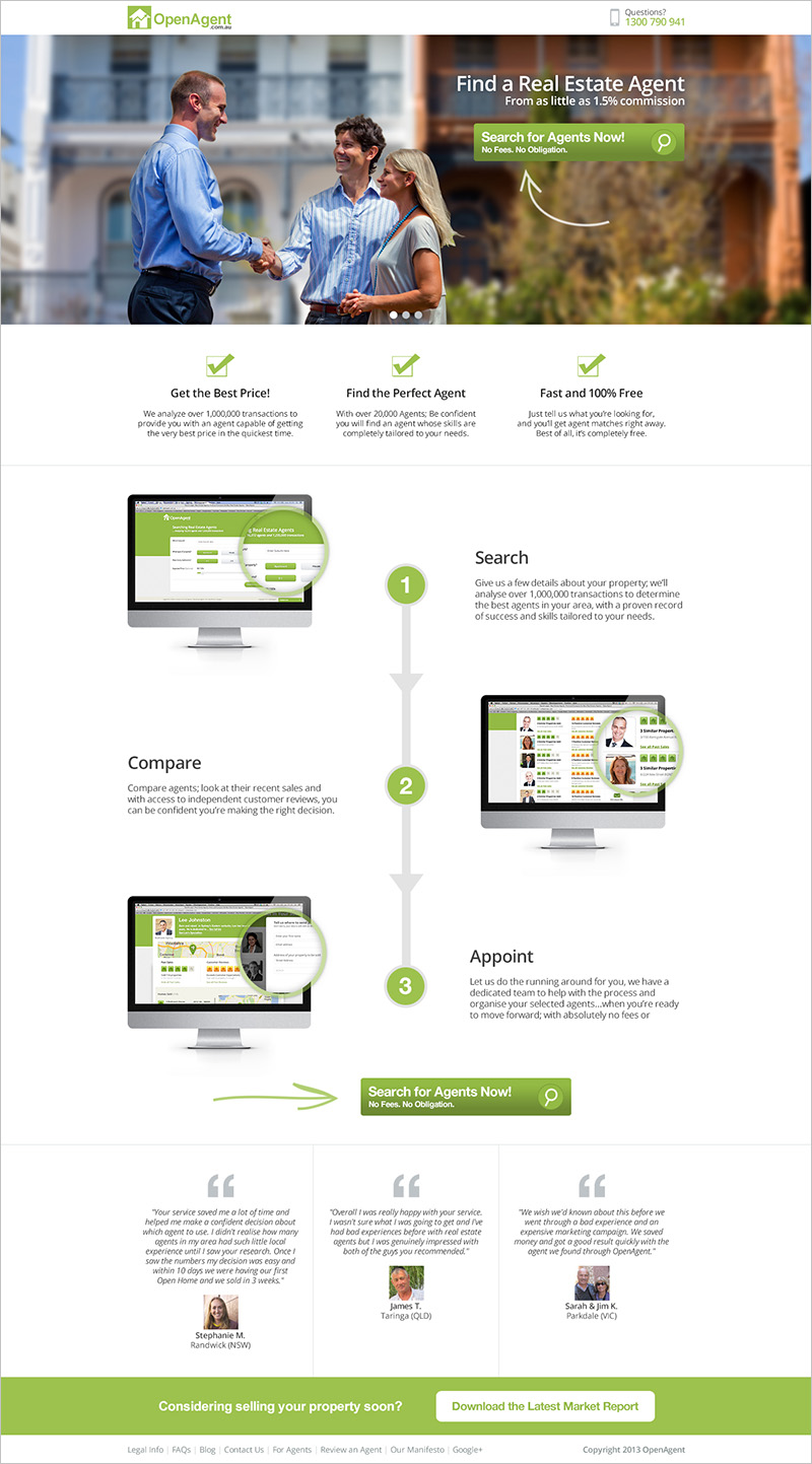 OpenAgent Web Design Project